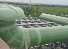 鼎点注册防腐玻璃钢风管厂家-完工现场[江苏欧升]