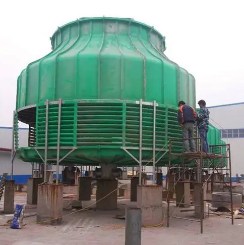 玻璃钢冷却塔拆换通用性方式鼎点