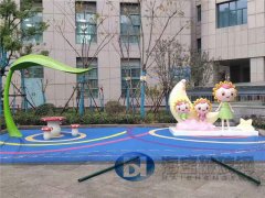 <strong>玻璃钢卡通雕塑后期的色彩问题如</strong>